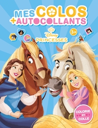 Image de DISNEY PRINCESSES - Mes colos + autocollants - Princesses et chevaux
