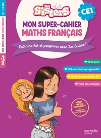 Picture of Les Sisters Mon super-cahier de maths et français CE1