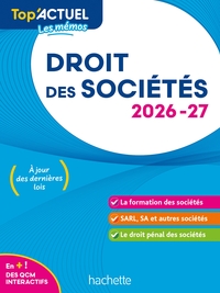 Picture of Top'Actuel Droit des sociétés 2026-2027