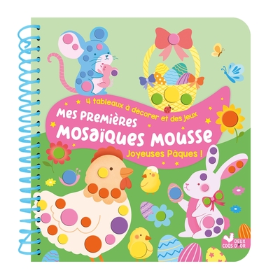 Image de Mes premières mosaïques mousse Joyeuses Pâques !