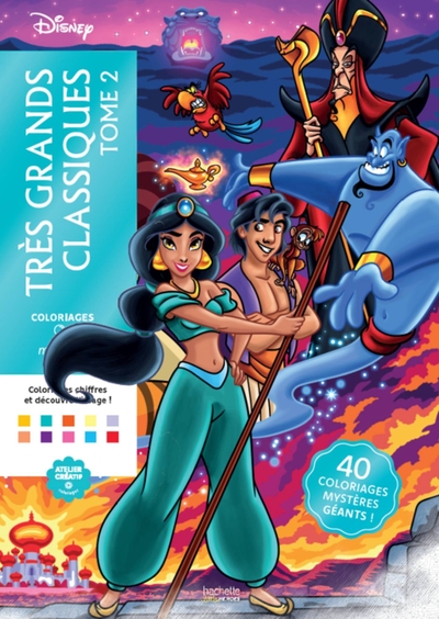 Picture of Coloriages Mystères Disney - Très grands classiques Tome 02