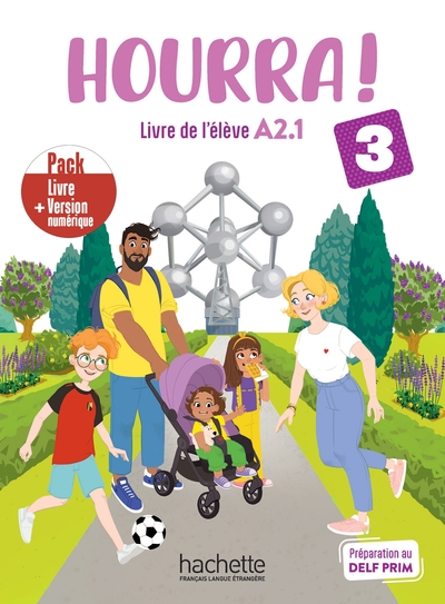 Image de Hourra ! 3 - Pack Livre de l'élève + Version numérique (A1)