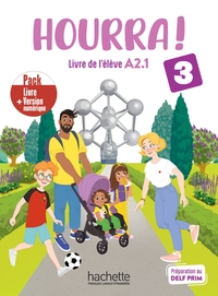 Image de Hourra ! 3 - Pack Livre de l'élève + Version numérique (A1)
