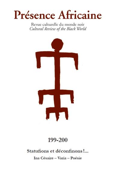 Picture of Revue Présence Africaine n° 199-200 : Statufions et déconfinons!