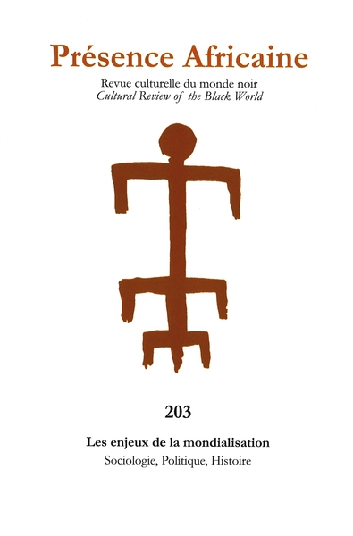 Picture of REVUE PRÉSENCE AFRICAINE N°203