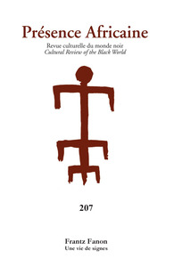Image de REVUE PRESENCE AFRICAINE 207 - Frantz Fanon