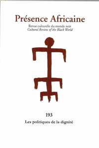 Picture of Présence Africaine n°193 - Les politiques de la dignité