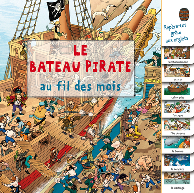 Picture of Le bateau pirate au fil des mois