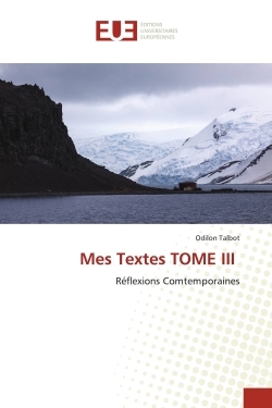 Picture of Mes Textes TOME III