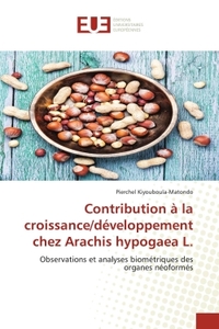 Picture of Contribution à la croissance/développement chez Arachis hypogaea L.