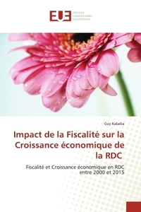 Picture of Impact de la Fiscalité sur la Croissance économique de la RDC