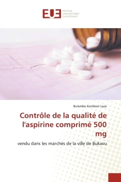 Picture of Contrôle de la qualité de l'aspirine comprimé 500 mg