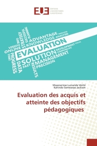 Picture of Evaluation des acquis et atteinte des objectifs pédagogiques