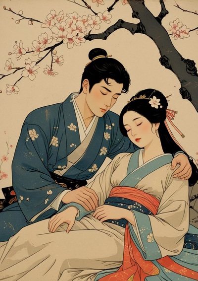 Picture of Con-Hon Manga Notizbuch A4   100 Seiten blanko   Prinz und Prinzessin   FSC-Papier