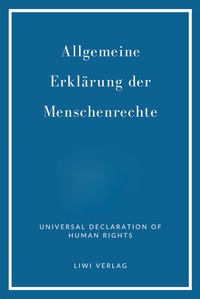 Picture of Allgemeine Erklärung der Menschenrechte. Vollständige Neuausgabe