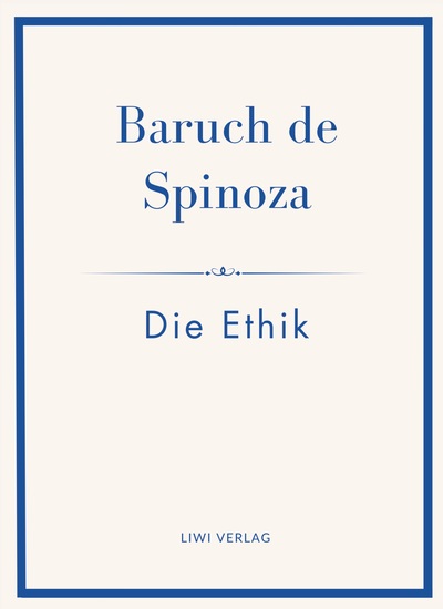 Picture of Baruch de Spinoza: Die Ethik