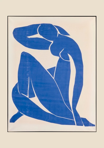 Picture of Notizbuch A4 blanko - 100 Seiten Soft Cover Henri Matisse - FSC Papier