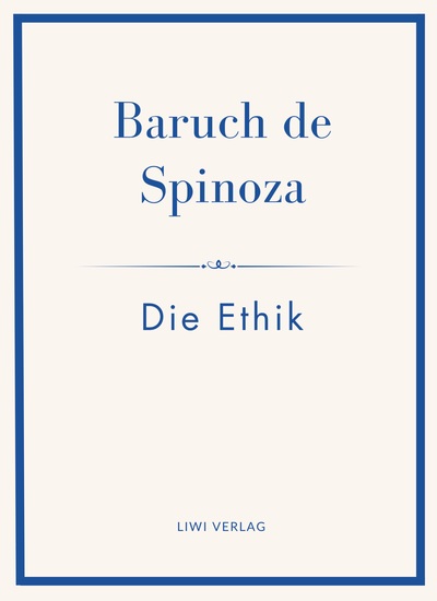 Picture of Baruch de Spinoza: Die Ethik