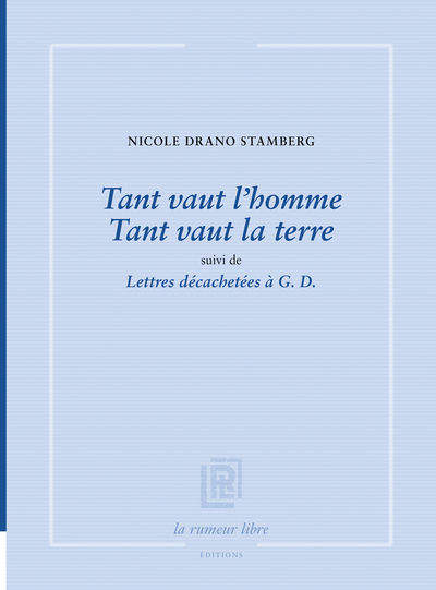 Picture of Tant vaut l’homme Tant vaut la terre