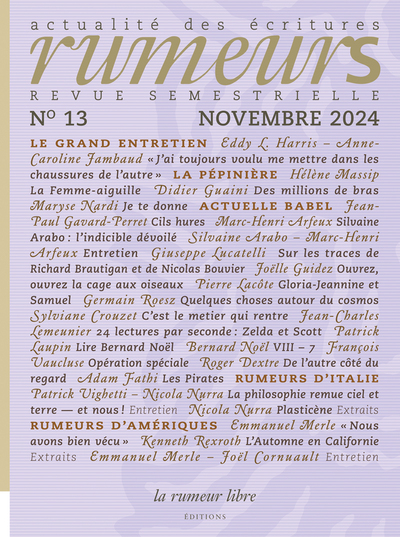 Image de Rumeurs N°13 Hiver 2024