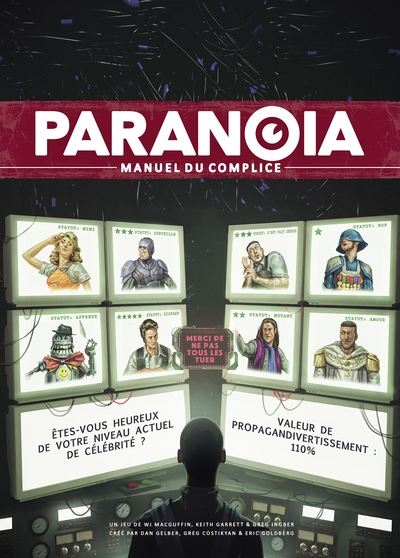 Picture of Paranoia - Manuel du complice