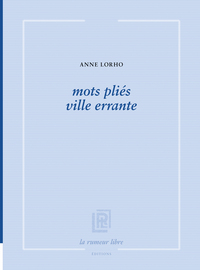 Picture of mots pliés ville errante