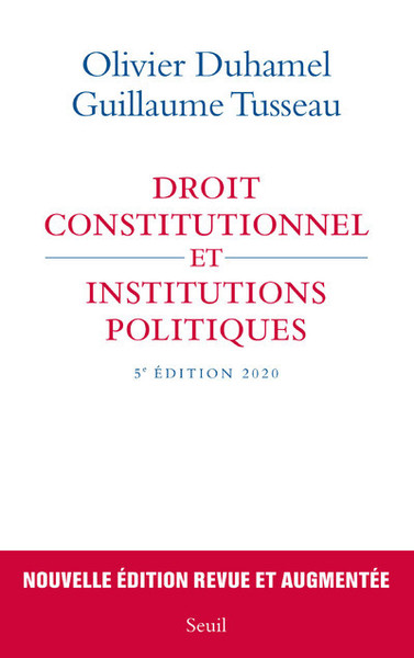 Image de Droit constitutionnel et institutions politiques