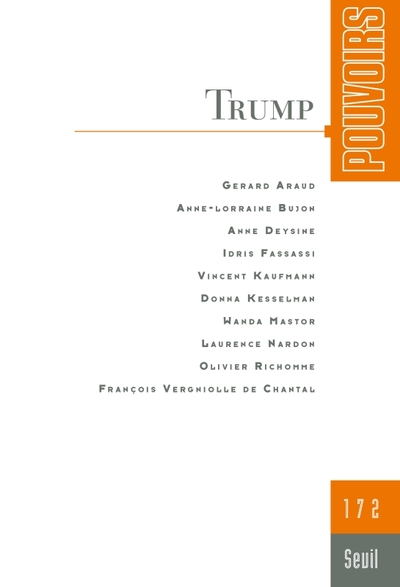 Image de Pouvoirs, n°172. Trump