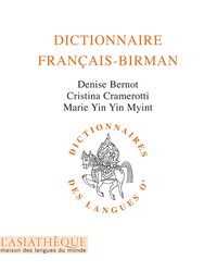 Image de Dictionnaire français-birman