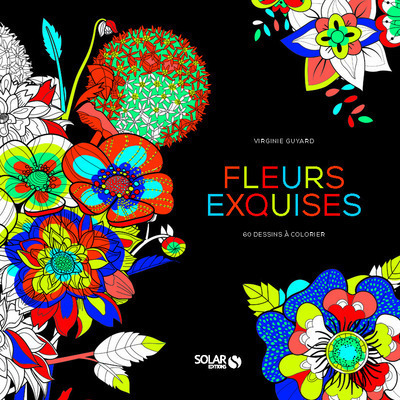 Picture of Fleurs exquises - 55 dessins à colorier