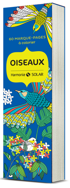 Image de 60 Marque-pages à colorier - Oiseaux