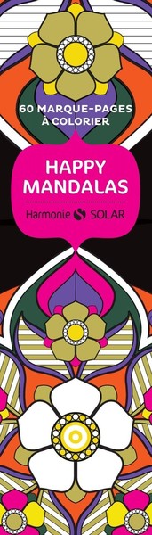 Image de Marque page Happy mandalas