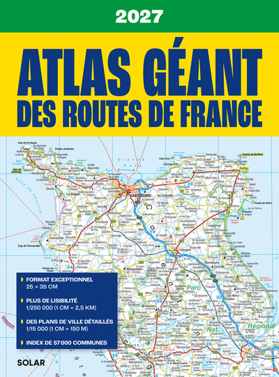 Picture of Atlas géant des routes de France 2027