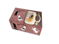 Picture of Coffret Chat'touillette - Nouvelles pensées drôles de nos chats