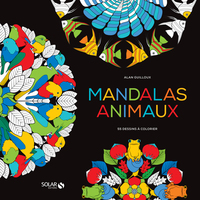 Picture of Black coloriage - Mandalas Animaux
