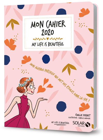 Picture of Mon cahier 2020 My life is beautiful