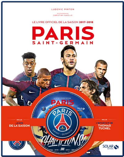Image de Coffret Paris Saint-Germain - Le livre officiel de la saison 2017-2018 + DVD