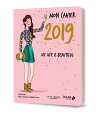 Image de Mon cahier 2019 My life is beautiful