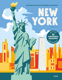 Image de Mon grand carnet de coloriages au numéro - New York