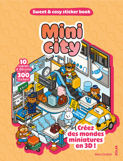 Picture of Mini cities - Sweet and cosy stickers book