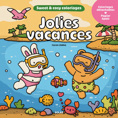 Picture of Sweet and cosy coloriages - Jolies vacances