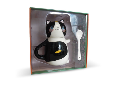 Image de Coffret Ma pause chat kawaii