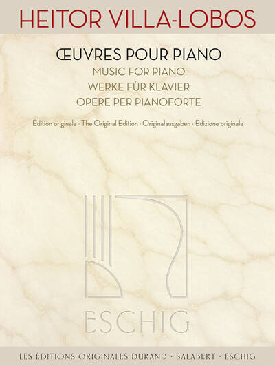 Picture of HEITOR VILLA-LOBOS : OEUVRES POUR PIANO.