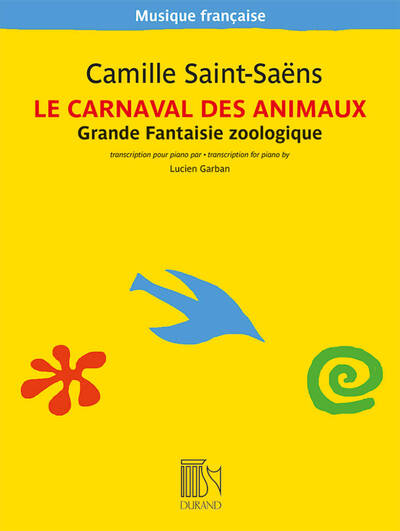 Picture of CAMILLE SAINT-SAENS : LE CARNAVAL DES ANIMAUX - PIANO