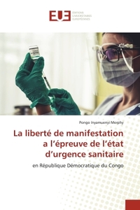 Picture of La liberté de manifestation a l'épreuve de l'état d'urgence sanitaire