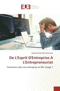 Picture of De L'Esprit D'Entreprise A L'Entrepreneuriat