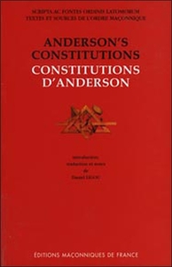 Picture of Les Constitutions d'Anderson