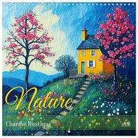 Image de Nature Charme Rustique (Calendrier mural carré 2026 30x30 cm) Calendrier double avec une page pour vos prises de notes