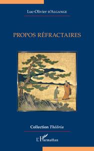 Picture of Propos réfractaires