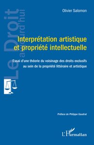 Picture of Interprétation artistique  et propriété intellectuelle
